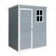 Phewnyzo 5 ft. W x 3 ft. D Plastic Resin Shed Kit for Patio Furniture Storage in Grey (15 sq. ft. ) 28E004SA04-1