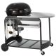 SKYSHALO 21 in. Portable Charcoal Grill, Freestanding Smoker, Propane Gas Kettle Grills with Cover and Cart DXZ28434148406VJAV0-2025212