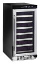 Whynter - 33-Bottle Wine Refrigerator - Stainless Steel