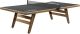 Hall of Games - Official Size Wooden Table Tennis Table - Black
