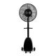 NewAir - 7500 CFM Pedestal Misting Fan with Adjustable Mist Settings - Black
