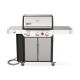 Weber - Genesis S-335 Natural Gas Grill - Stainless Steel Weber37400001