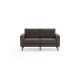 Burrow - Mid-Century Nomad Loveseat - Charcoal NSF-CH-2-MD-DW