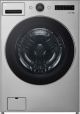 LG - 4.5 Cu. Ft. Smart Front Load Washer with Steam and TurboWash 360 - Graphite Steel