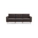 Burrow - Mid-Century Nomad Sofa - Charcoal NSF-CH-3-MD-LW