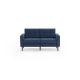 Burrow - Mid-Century Nomad Loveseat - Navy Blue NSF-NB-2-MD-DW