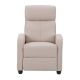 CorLiving - Oren Fabric Recliner - Beige