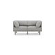 Burrow - Contemporary Range 2-Seat Sofa - Stone Gray FLRST-SF-RG-S2-A2-C0-SG-DW