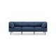 Burrow - Contemporary Range 3-Seat Sofa - Navy Blue FLRST-SF-RG-S3-A2-C0-NB-DW