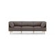 Burrow - Contemporary Range 3-Seat Sofa - Heather Charcoal FLRST-SF-RG-S3-A2-C0-HC-LW
