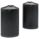 iLive - Patio + Indoor/Outdoor Water-Resistant Speakers - Black