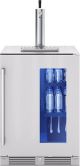Zephyr - Presrv 5.6 cu. ft. Convertible Beer Kegerator in Stainless Steel with 107-Can Beverage Storage - Stainless Steel/Glass