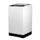 Black+Decker - BLACK+DECKER Small Portable Washer, Portable Washer 1.7 Cu.Ft. with 6 Cycles, Transparent Lid & LED Display - White