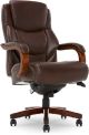 La-Z-Boy - Delano Big & Tall Bonded Leather Executive Chair - Chestnut Brown