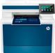 HP - LaserJet Pro 4301fdw Wireless Color All-in-One Laser Printer - White/Blue