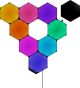 Nanoleaf - Shapes Ultra Black Hexagons Smarter Kit (9 Panels) - Multicolor
