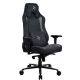 Arozzi - Vernazza Series Top-Tier Premium Supersoft Upholstery Fabric Office/Gaming Chair - Black