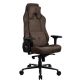 Arozzi - Vernazza Series Top-Tier Premium Supersoft Upholstery Fabric Office/Gaming Chair - Brown