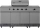 TYTUS Grills - TYTUS Fresno Series Graphite Stacked Stone Island Grill - Gray