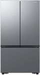 Samsung - 27 cu. ft. Mega Capacity 3-Door French Door Counter Depth Refrigerator with Dual Auto Ice Maker - Fingerprint Resistant Stainless Look