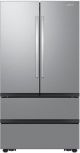 Samsung - 31 cu. ft. Mega Capacity 4-Door French Door Refrigerator with Dual Auto Ice Maker - Stainless Steel