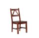 Linon Home Décor - Tressa Solid Wood Chair - Antique Tobacco Brown