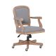 Linon Home DÃ©cor - Markley Office Chair - Light Gray