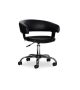 Linon Home DÃ©cor - Simken Gas Lift Desk Chair - Black