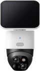 eufy Security - SoloCam S340 Outdoor Wired 2k Securicty Camera with Dual Lens - White