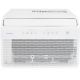 Keystone - 350 Sq. Ft 8,000 BTU Window Mounted Inverter Air Conditioner with 7,000 BTU Heater - White