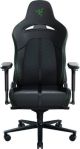 Razer - Enki Gaming Chair for All-Day Comfort - Green/Black