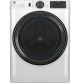 GE - 5.0 Cu. Ft. Stackable Smart Front Load Washer with Steam and SmartDispense - White