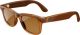Ray-Ban - Meta Smart Wayfarer Bluetooth Audio Glasses - Shiny Caramel/Polarized Brown