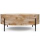 Simpli Home - Rayburn Drum Coffee Table - Natural