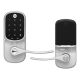 Yale - Assure Lever Smart Lock Wi-Fi Replacement Handle with Touchscreen and App Access - Satin Nickel