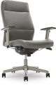 La-Z-Boy - Baylor Modern Bonded Leather Executive Chair - Gray - Bonded Leather