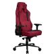 Arozzi - Vernazza Series Top-Tier Premium Supersoft Upholstery Fabric Office/Gaming Chair - Bordeaux