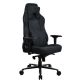 Arozzi - Vernazza Series Top-Tier Premium Supersoft Upholstery Fabric Office/Gaming Chair - Pure Black