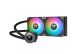 Thermaltake - TH240 ARGB Sync V2 240mm Radiator AIO CPU Liquid Cooler (2x 120mm ARGB PWM Fans) with Mirror Rotating Cap Design - Black