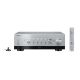 Yamaha - Bluetooth 240-Watt 2.0-Channel Network Stereo Receiver with Remote - Silver