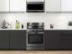 Samsung - 6.0 Cu. Ft. Freestanding Gas Convection Range with WiFi and No-Preheat Air Fry - Black Stainless Steel