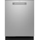 GE Profile - Top Control Smart Built-In Stainless Steel Tub Dishwasher with 3rd Rack, UltraFresh System and 42 dBA - Stainless Steel