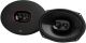 JBL - 6” x 9” Three-way car audio speaker - Black