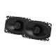 JBL - 4” X 6” Two-way car audio speaker no grill - Black