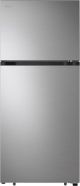 LG - 17.5 Cu. Ft. Top-Freezer Refrigerator with Reversible Doors - Stainless Steel