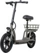 GoTrax - FLEX VOYAGER Electric Scooter w/17mi Max Operating Range & 20mph Max Speed - Gray