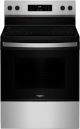 Whirlpool - 5.3 Cu. Ft. Freestanding Electric Range with Cooktop Flexibility - Stainless Steel