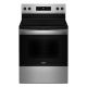 Whirlpool - 5.3 Cu. Ft. Freestanding Electric Range with Cooktop Flexibility - Stainless Steel