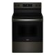 Whirlpool - 5.3 Cu. Ft. Freestanding Electric Range with Cooktop Flexibility - Black Stainless Steel