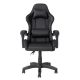 CorLiving LGY-702-G Ravagers Gaming Chair in White - Black